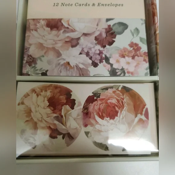 Fringe Classic Rose Stationery Set w/20 Letter Sheet, 12 Notecards & 20 Stickers - Picture 6 of 9